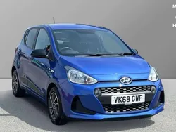 Blue Used 2018 Hyundai i10 GO! Hatchback | £8,329 (Fair price)