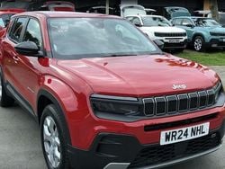 Red Used 2024 Jeep Avenger Altitude SUV | £16,195 (Good price)