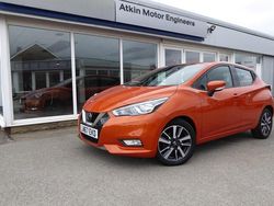Orange Used 2017 Nissan Micra Acenta Hatchback | £6,995 (Fair price)
