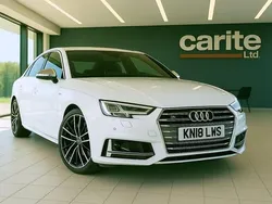 White Used 2018 Audi S4 Design Sedan | £19,995 (Fair price)