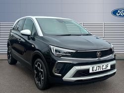 Black Used 2021 Vauxhall Crossland Elite SUV | £14,093 (Fair price)