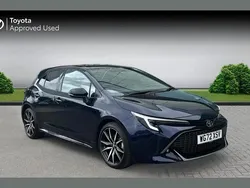 Obsidian blue Used 2023 Toyota Corolla Sport Hatchback | £21,590 (Fair price)