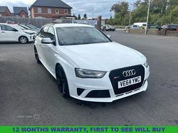 White Used 2014 Audi RS4 Performance Estate | £20,995 (Fair price)