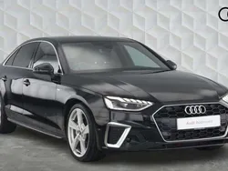 Black Used 2022 Audi A4 S-Line Sedan | £25,160 (Fair price)