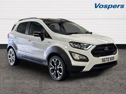 White Used 2022 Ford Ecosport Active SUV | £13,445 (Fair price)