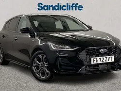 Black Used 2022 Ford Focus ST-Line Hatchback | £14,295 (Fair price)