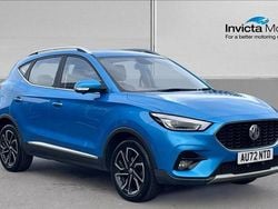 Blue Used 2022 MG ZS Exclusive Sedan | £12,750 (Fair price)