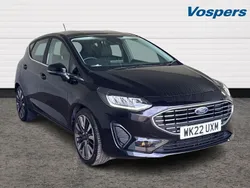 Black Used 2022 Ford Fiesta Titanium Hatchback | £17,450 (A bit pricey)