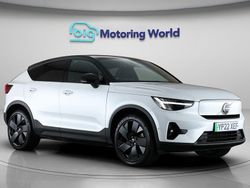 White Used 2022 Volvo C40 Pro SUV | £21,600 (Fair price)