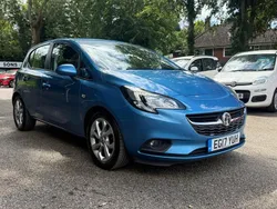 Blue Used 2017 Vauxhall Corsa Hatchback | £7,495 (Fair price)
