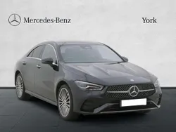 Black Used 2024 Mercedes CLA250e AMG Line Premium Sedan | £30,195 (Fair price)