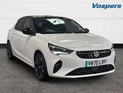 White Used 2020 Vauxhall Corsa-e Elite Hatchback | £10,190 (Fair price)