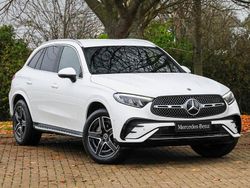 White New 2025 Mercedes GLC300e AMG line SUV | £59,998 (Expensive)