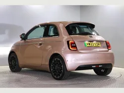 Yellow Used 2022 Fiat 500e La Prima Hatchback | £17,995 (Fair price)