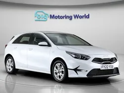 White Used 2022 Kia Ceed 2 Hatchback | £12,400 (Fair price)