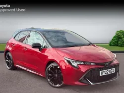 Red/black Used 2022 Toyota Corolla Sport Hatchback | £17,505 (Fair price)