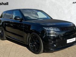 Metallic santorini black Used 2023 Land Rover Range Rover Sport Autobiography SUV | £75,933 (Fair price)
