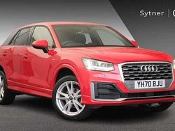 Red Used 2020 Audi Q2 S-Line SUV | £20,500 (Fair price)