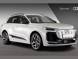 White Used 2024 Audi Q6 e-tron Advanced SUV | £53,500 (Super price)