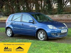 Blue Used 2007 Ford Fiesta Ghia Hatchback | £2,495 (Expensive)