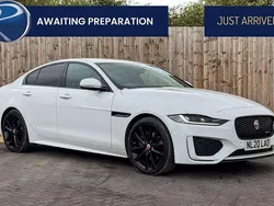 White Used 2020 Jaguar XE R-Dynamic Sedan | £18,495 (A bit pricey)