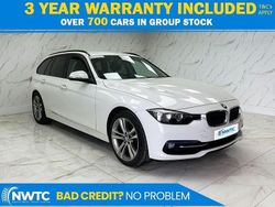 White Used 2016 BMW 316 Sport Line Estate | £8,395 (Fair price)