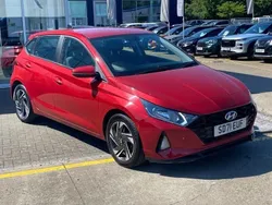 Red Used 2021 Hyundai i20 Hatchback | £10,395 (Fair price)