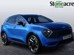 Blue Used 2023 Kia Sportage GT-Line SUV | £23,495 (Fair price)