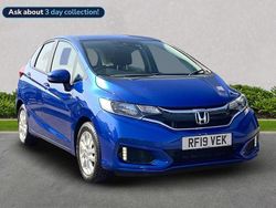 Blue Used 2019 Honda Jazz SE Hatchback | £10,289 (Fair price)