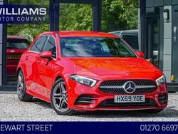 Grey Used 2019 Mercedes A180 AMG line Sedan | £15,990 (Fair price)