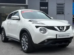 White Used 2017 Nissan Juke Tekna SUV | £9,995 (A bit pricey)