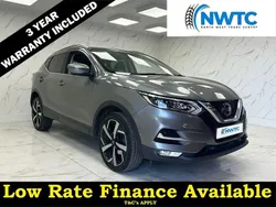 Grey Used 2018 Nissan Qashqai Tekna SUV | £8,595 (A bit pricey)