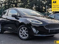 Black Used 2018 Ford Fiesta Zetec Hatchback | £9,998 (Good price)