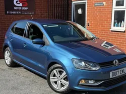 Blue Used 2017 VW Polo Edition Hatchback | £6,490 (Fair price)