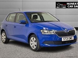 Blue Used 2021 Skoda Fabia Hatchback | £9,100 (Super price)