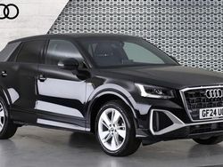 Black Used 2024 Audi Q2 S-Line SUV | £21,598 (Fair price)