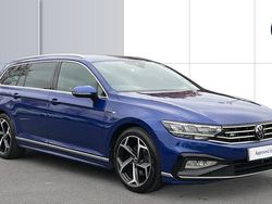 Blue Used 2022 VW Passat R-line Estate | £21,702 (Expensive)