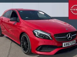 Red Used 2017 Mercedes A220 AMG Line Premium Hatchback | £12,466 (Fair price)