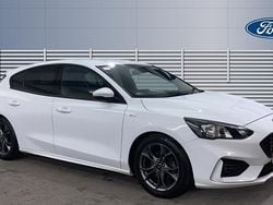 White Used 2018 Ford Focus ST-Line Hatchback | £8,382 (Fair price)