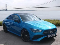 Blue Used 2025 Mercedes CLA200 AMG Line Premium Plus Coupe | £34,990 (Expensive)