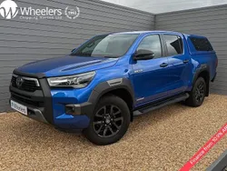 Blue Used 2022 Toyota HiLux Pickup | £31,990 (Fair price)