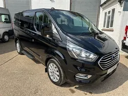 Black Used 2021 Ford Tourneo Custom Titanium | £27,990 (A bit pricey)
