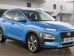 Blue Used 2019 Hyundai Kona Premium SUV | £10,000 (Fair price)