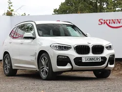 White Used 2017 BMW X3 M Sport SUV | £25,995