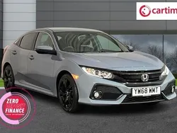 Grey Used 2019 Honda Civic SR Hatchback | £14,990 (Fair price)