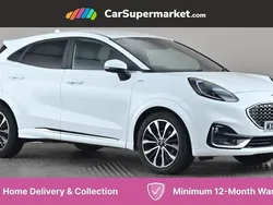 White Used 2022 Ford Puma Gen-E ST-Line Hatchback | £17,197 (A bit pricey)