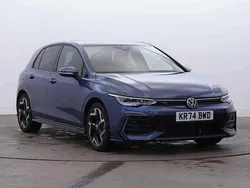 Blue Used 2024 VW Golf VIII R-line Hatchback | £25,990 (Expensive)