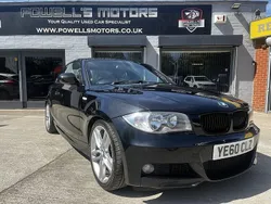 Black sapphire metallic paint Used 2011 BMW 123 Coupé M Sport Coupe | £4,895