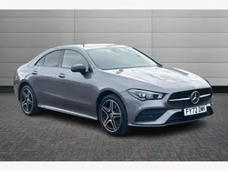 Grey Used 2022 Mercedes CLA250e AMG Line Premium Sedan | £25,026 (Fair price)