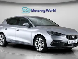 Silver Used 2021 Seat Leon SE Dynamic Hatchback | £13,500 (Fair price)